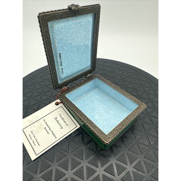 Kelvin Chen Trinket Box “Vincent” Art Number 477 EUC - Picture 2 of 8